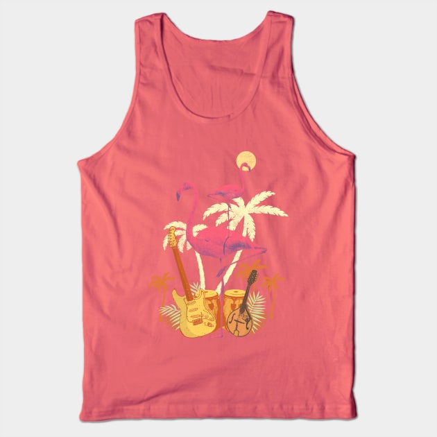 TROPICAL CITY Tank Top by Showdeer